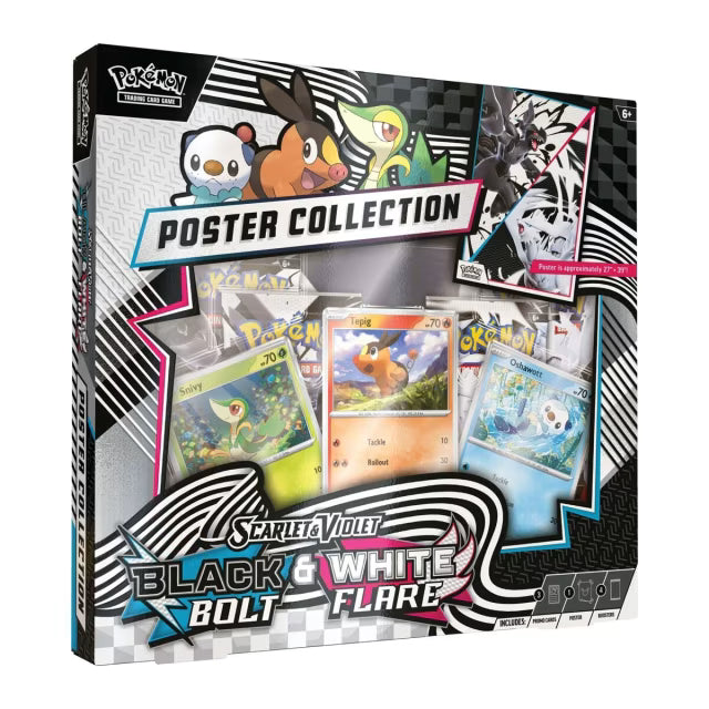 Scarlet & Violet Black Bolt & White Flare Poster Collection