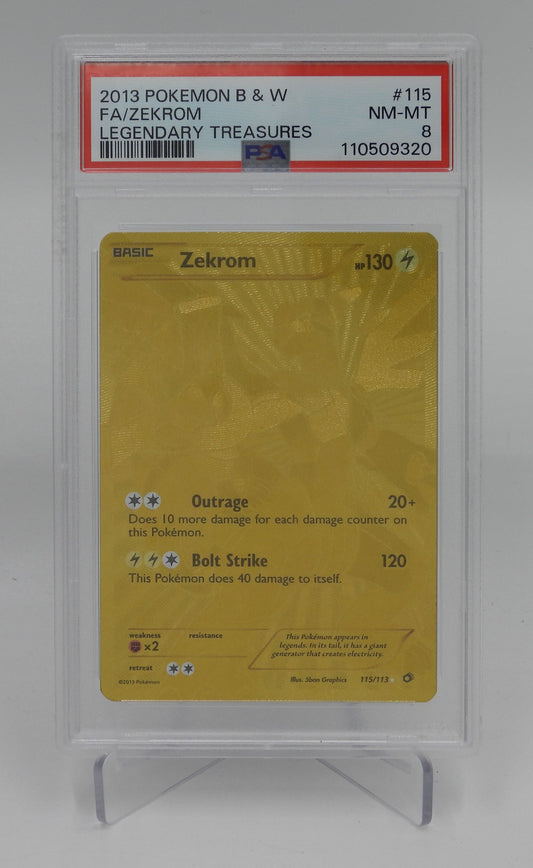 FA/ZEKROM #115 PSA 8