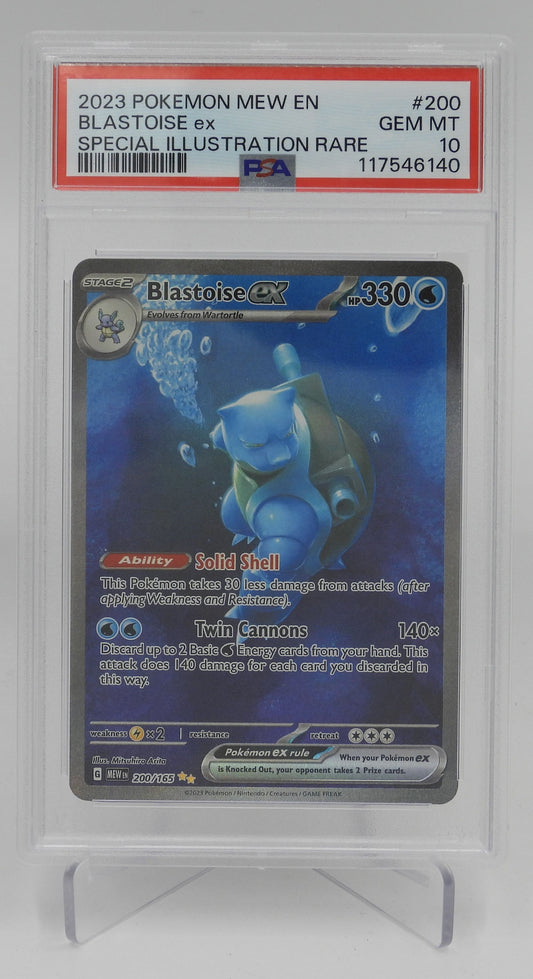 BLASTOISE ex #200 PSA 10