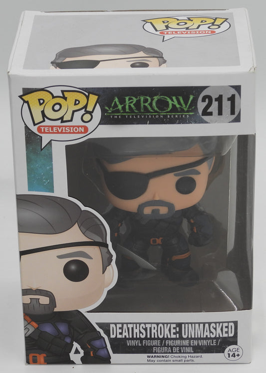Arrow Death Stroke (Unmasked) #211 POP! Vinyle Figure