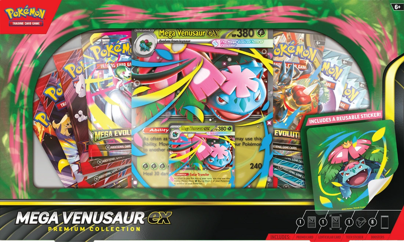 Mega Venusaur ex Collection Box