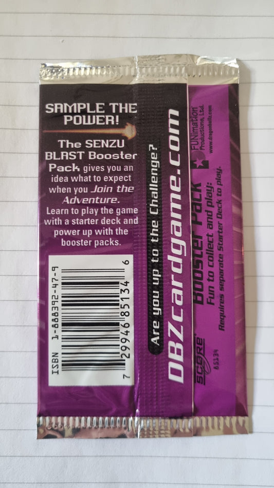 Trunks Senzu Blast Booster Pack